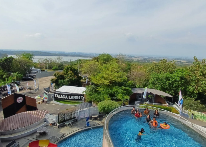 Liburan Lebaran di Cirebon! Datang ke Talaga Langit, Ada Kolam Renang di Atas Bukit dan Museum Santet