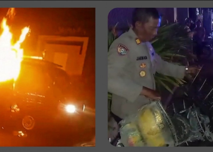 Mobil Pick Up Pengangkut Sangkar Burung Terbakar, Sopir: Sepertinya Ada yang Sengaja