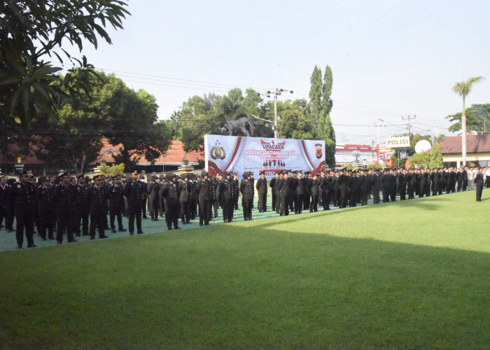 1 Oktober, Polresta Cirebon Gelar Upacara Hari Kesaktian Pancasila