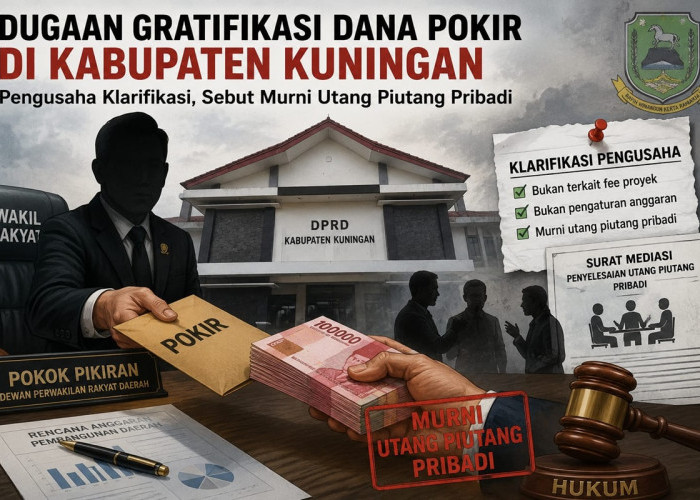 Dugaan Gratifikasi Pokir Anggota DPRD Kuningan, Pengusaha J Buka Suara