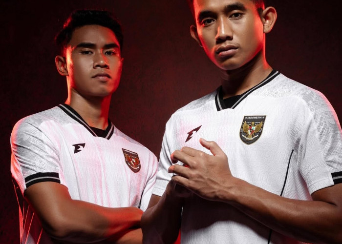 Jersey Timnas Indonesia untuk Laga Tandang Diluncurkan, Didominasi Warna Putih