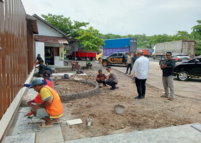 Wakapolres Cirebon Kota Cek Kesiapan Pos Pengamanan dan Pelayanan Operasi Lilin Lodaya 2024