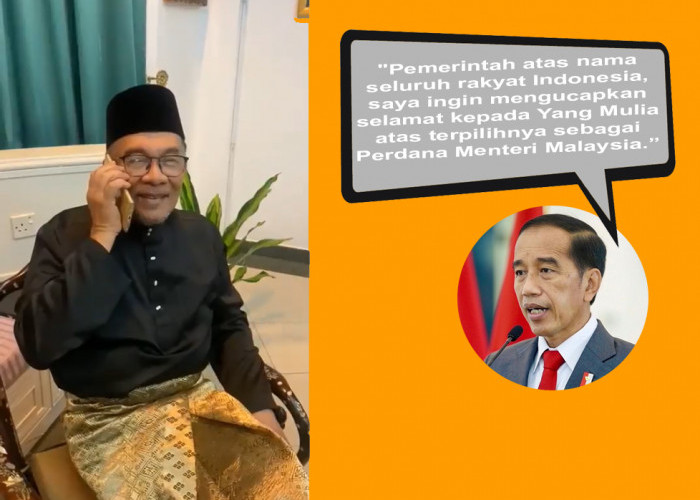 Anwar Ibrahim jadi Perdana Menteri Malaysia, Kegirangan Ditelepon Jokowi: Saya Kekal Sahabat Sejati Indonesia