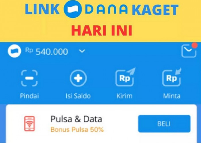 Rp500.000 Langsung Ditransfer ke Akun E-Wallet Milikmu, Klaim Saldo DANA Kaget Pagi Ini Sekarang