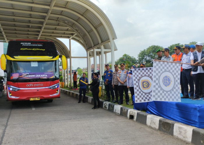 Pemkot Cirebon dan Kemenhub Lepas Angkutan Balik Mudik Gratis 2024