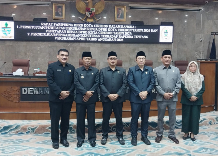 DPRD dan Pemkot Cirebon Sepakati Raperda Perubahan APBD 2026