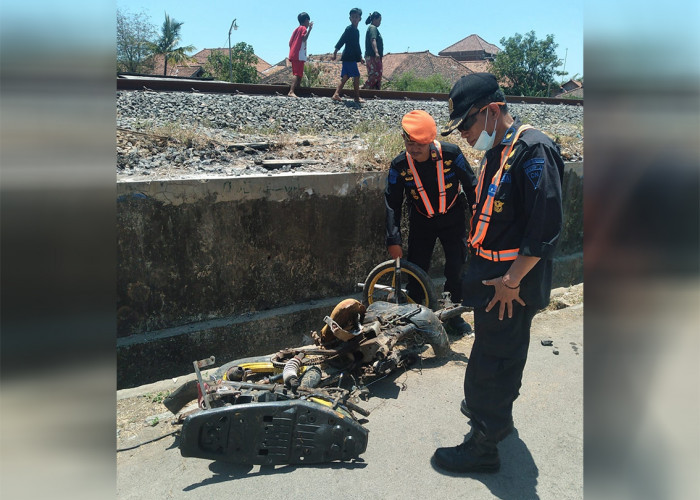 Korban Meninggal Dunia, Inisial R Warga Pengarengan Cirebon Tertemper Kereta Api 