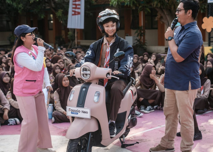 School of Skena Yamaha Kembali Hadir di Cirebon, Dekatkan Yamaha Fazzio dengan Generasi Muda 