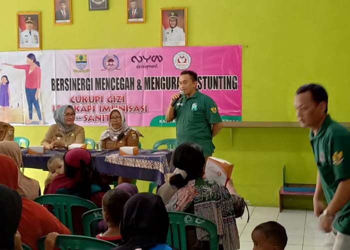 LPM Karya Mulya Bagikan 45 Paket Asupan Gizi Balita Majasem 
