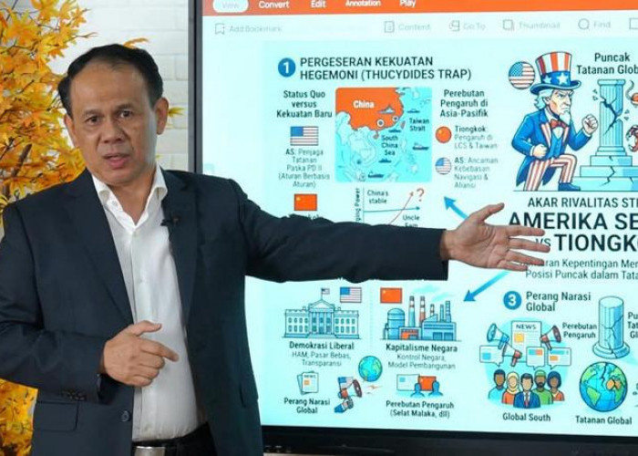 Mahfuz Sidik Prediksi akan Terjadi Perang Dingin Baru antara AS-Tiongkok