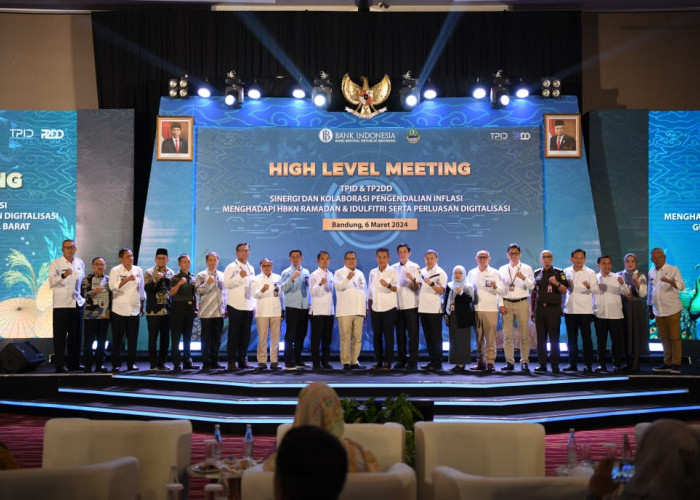Pj Wali Kota Hadiri Highl Level Meeting TPID dan TP2DD Se-Jawa Barat