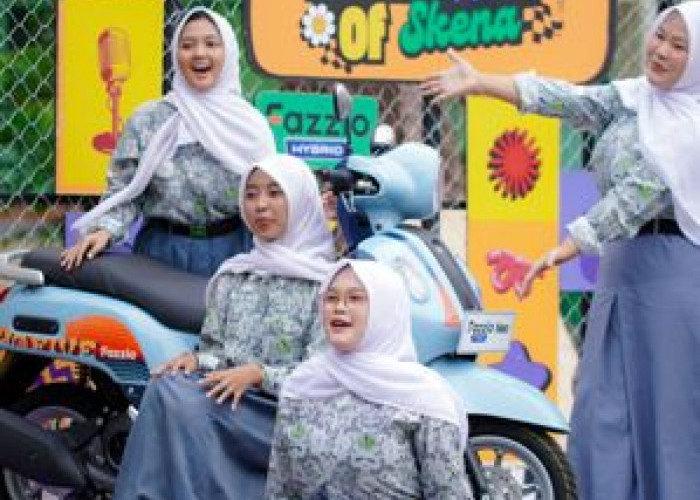 SCHOOL OF SKENA YAMAHA Kembali Hadir di Tasikmalaya, Jadi Momen Perkenalkan FAZZIO SPECIAL EDITION SUNSET BLUE