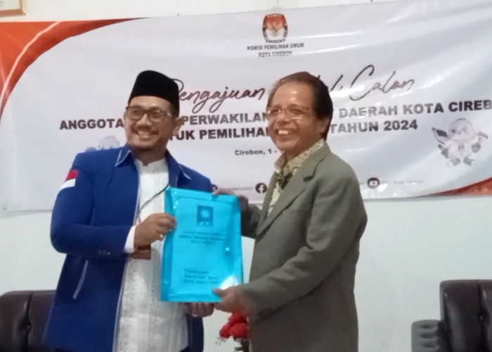 PAN Kota Cirebon Daftarkan Bacaleg ke KPU, Inilah Target Mereka di Pileg 2024