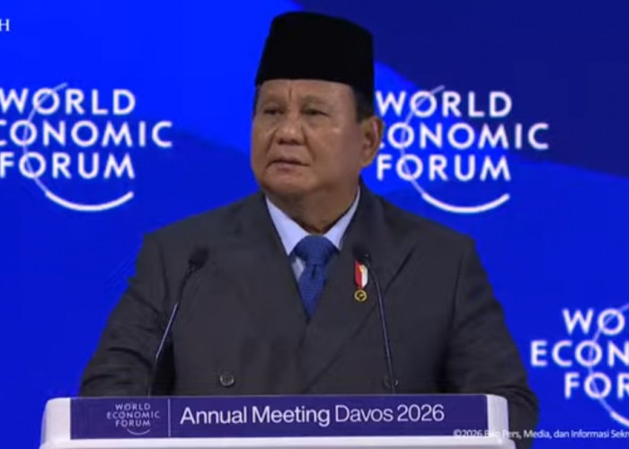 Di Davos, Prabowo Pamer Rekam Jejak Indonesia Selalu Tepat Bayar Utang
