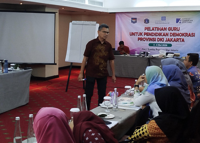 PIER Universitas Paramadina dan KAS Jerman Gelar Pelatihan Guru untuk Pendidikan Demokrasi