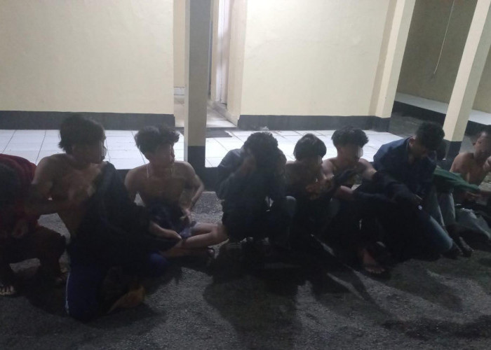 12 Pemuda Diamankan Polsek Seltim, Diduga Hendak Tawuran, Sempat Kebut-kebutan di Penggung