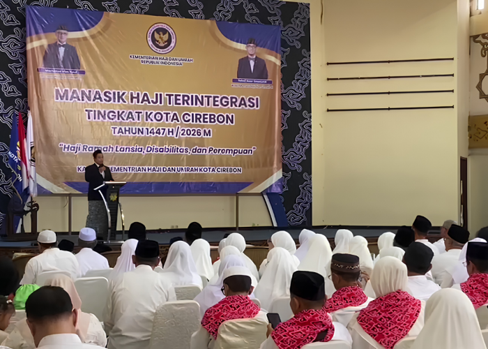 Kemenhaj Kota Cirebon Gelar Manasik Haji, 278 Jamaah Siap Berangkat 8 Mei 2026