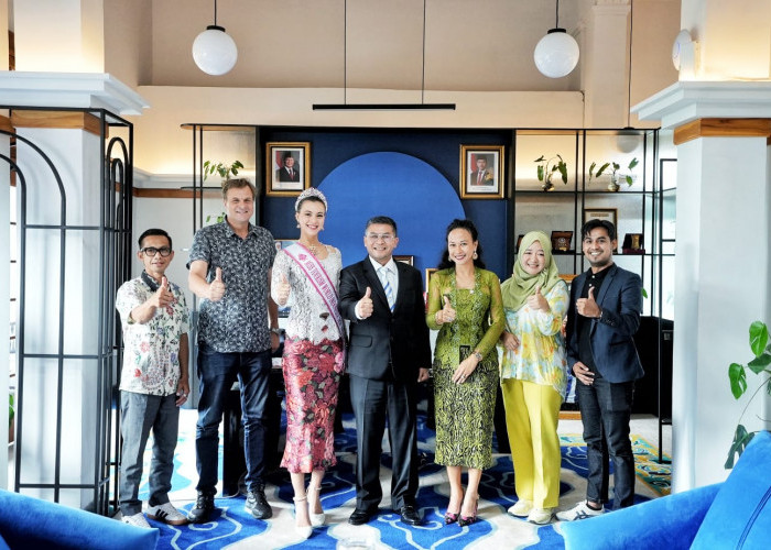 Sophia Rebecca Siap Wakili Indonesia di Miss Tourism World 2026, Wagub Jabar Beri Dukungan Penuh