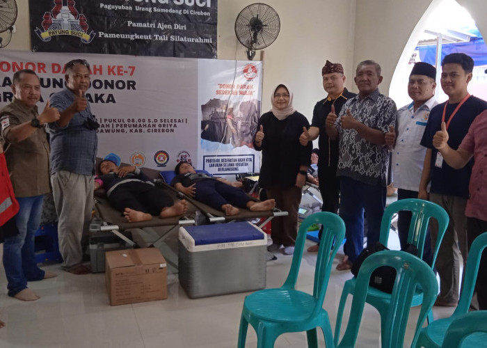 Kampung Donor Griya Caraka Donasi 71 Labu Darah