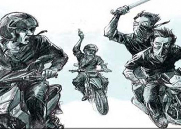 Acungi Anggota TNI dengan Samurai, 4 Pemuda di Bandung Diamankan Polisi