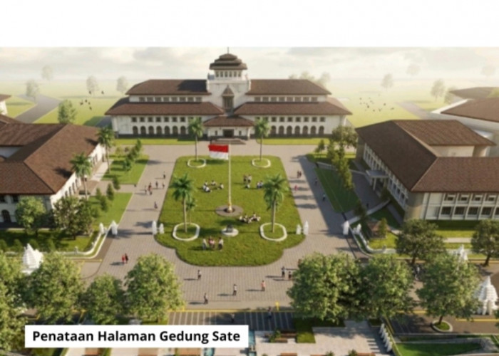 Dedi Mulyadi Ubah Wajah Gedung Sate, Lalu Lintas Dijamin Lancar