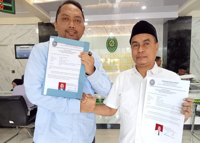 Anton dan Umar Klau Datangi PN Kota Cirebon, Ini Dia Tujuannya