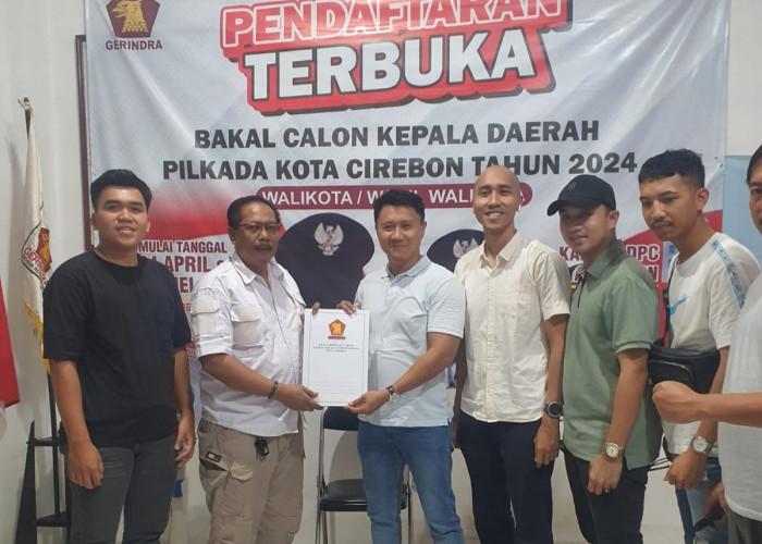 Perpanjang Masa Pendaftaran, Gerindra Kota Cirebon Kebanjiran Pendaftar Bacawalkot