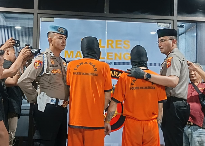 Polres Majalengka Ungkap Curat Kios Semangka dan Penadahan Dua HP