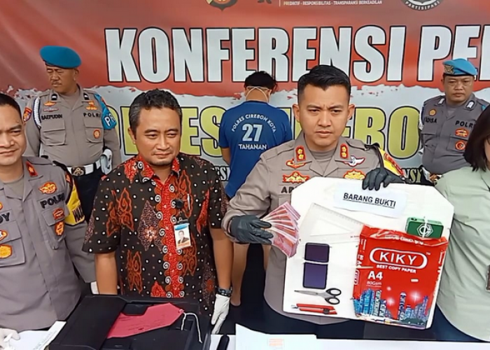 DP Pemuda Asal Bakung Cirebon Belajar Bikin Uang Palsu dari Youtube, Baru Sekali Langsung Masuk Penjara