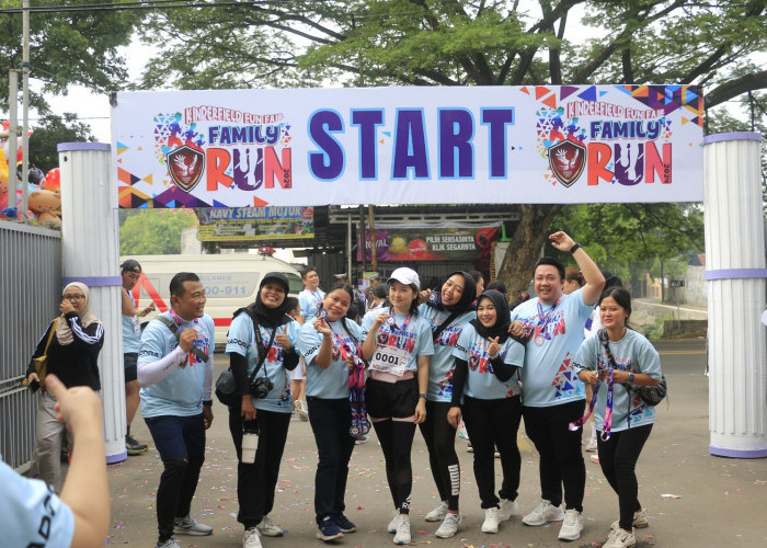 Serunya Kebersamaan di Kinderfield Family Fun Run and Fun Fair 2024