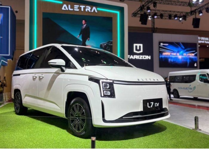 Bikin Penasaran! Mobil Listrik Buatan Indonesia Aletra L7 Debut di GIIAS 2026, Siap Ramaikan Segmen LMPV