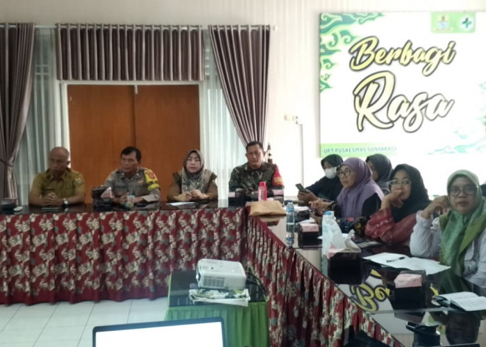 Babinsa Kelurahan Sunyaragi Ikuti Rapat Koordinasi Terpadu ILP Puskesmas Sunyaragi Tahun 2026