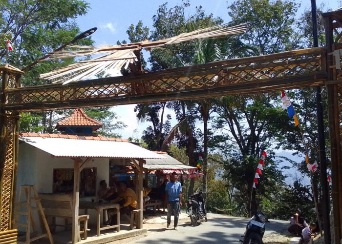 Miniatur Burung Garuda IKN Hadir di Kabupaten Kuningan, Ini Penampakannya