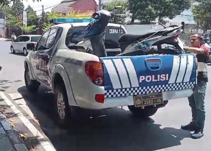 Kecelakaan di Sunyaragi, Pengendara Motor Tabrak Truk, Diduga Mengantuk saat Berkendara