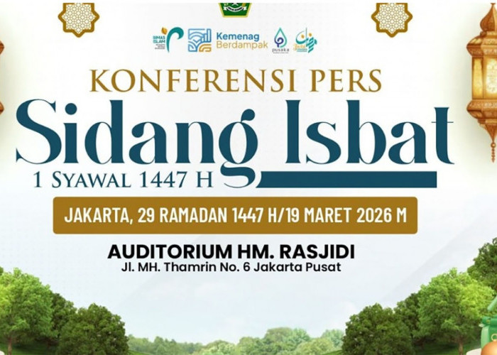 Hilal Belum Memenuhi Syarat, Kemenag Tetapkan Lebaran Sabtu 21 Maret 2026