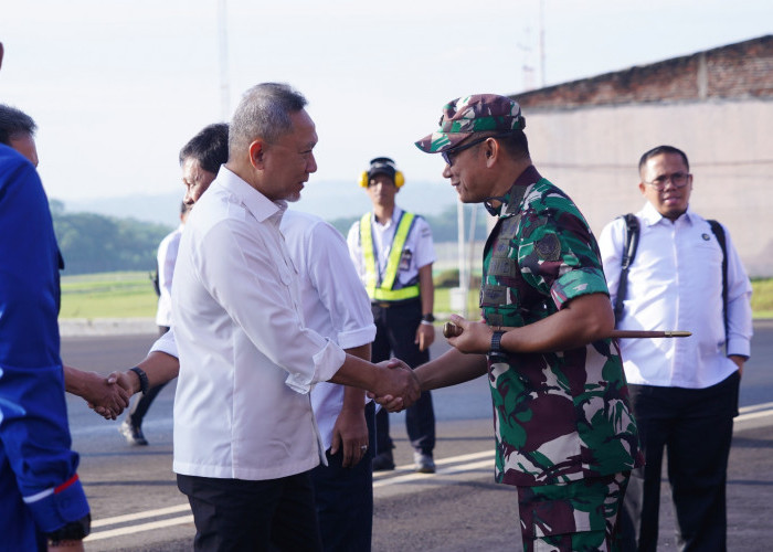 Danrem 063/SGJ Sambut Kunker Menko Pangan RI dan Menteri KKP RI di Wilayah Cirebon
