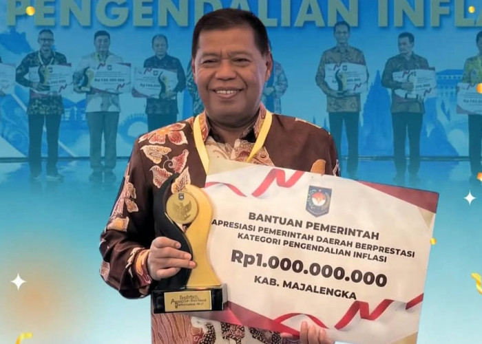 Majalengka Raih Penghargaan Nasional Pengendalian Inflasi 2026, Bupati Eman: Hasil Kerja Bersama