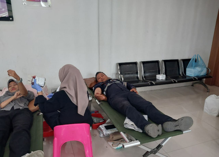 107 Pendaftar, KAI Daop 3 Cirebon Berhasil Kumpulkan 78 Kantong Darah