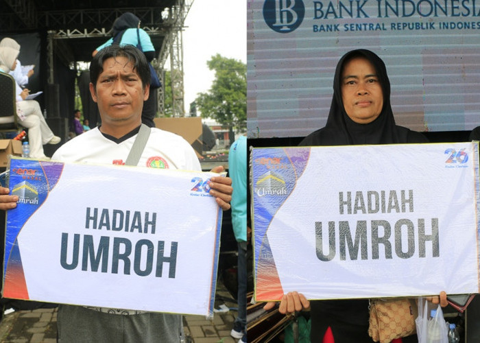 Guru SD dan Buruh Rotan Menang Hadiah Umrah HUT Radar Cirebon 2025