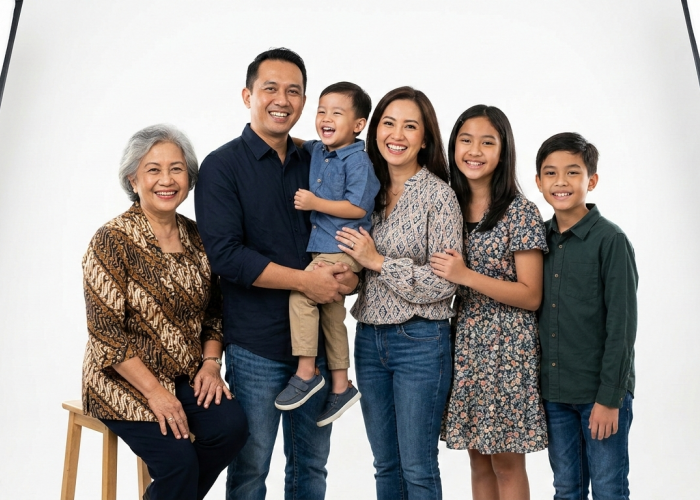 Cara Membuat Prompt AI Gemini untuk Edit Foto Keluarga agar Terlihat Profesional 