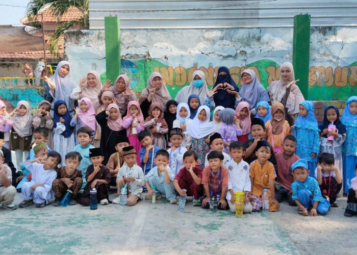 RA Tahfiz Qur’an At-Taqwa Kota Cirebon Peringati Hari Santri Nasional 
