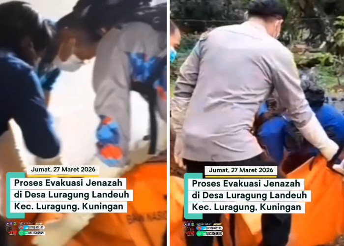 Mayat Membusuk di Rumah Kosong, Evakuasi Libatkan Damkar Kuningan 