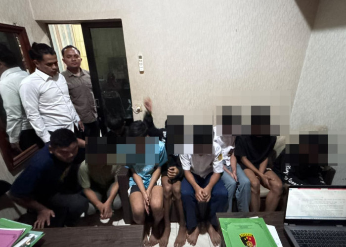 Resmob Polres Indramayu Amankan 9 Remaja Geng Motor Warbuji dari Rekaman Video Viral