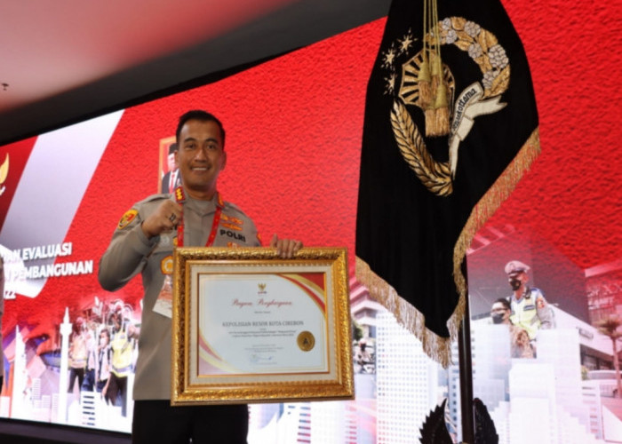 Lagi, Polresta Cirebon Terima Penghargaan dari KemenPAN-RB RI