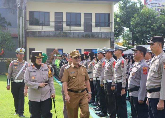 1.711 Personel Gabungan Amankan Jalur Mudik di Kabupaten Cirebon, Ada di 16 Titik 