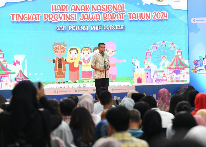 Peringati Hari Anak Nasional, Bey Machmudin: Tingkatkan Perlindungan Generasi Penerus