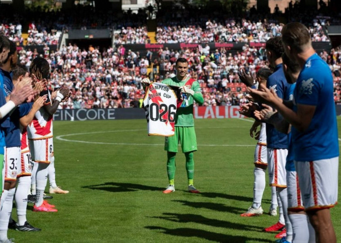 Bawa Timnas Indonesia Juara, Emil Audero Dapat Penghormatan Spesial dari Rayo Vallecano