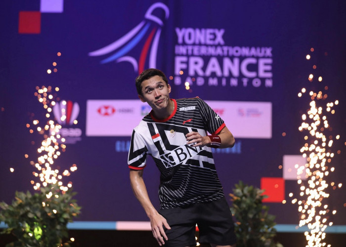 Jonatan Christie juara French Open 2023 Usai Menaklukan Wakil China