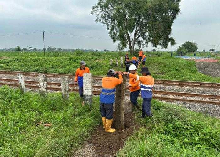 Upaya Peningkatan Keselamatan, KAI Daop 3 Cirebon Lakukan Penutupan Perlintasan Sebidang di Triwulan I 2026