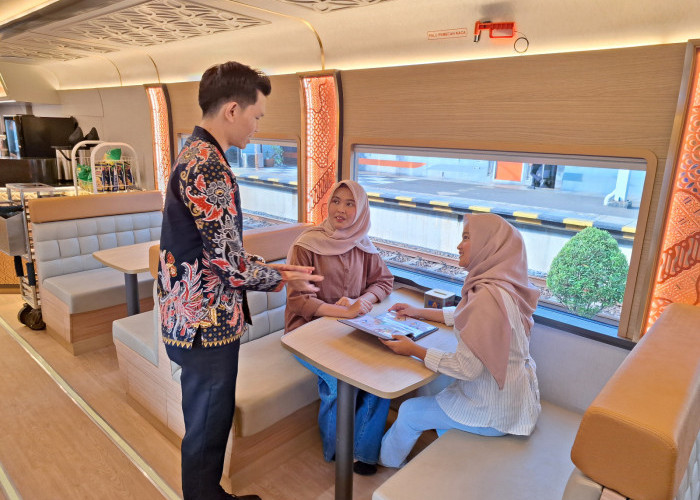 PT KAI Daop 3 Cirebon Hadirkan Kereta Makan Premium di KA Cakrabuana dan KA Gunungjati
